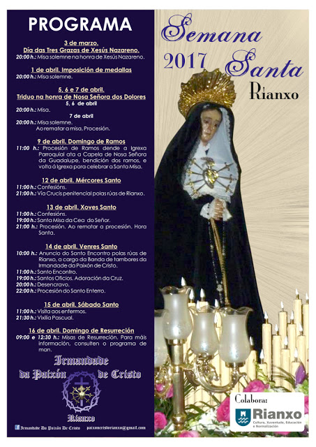 Semana Santa en Rianxo 2017 Rianxo / 
Rianjo